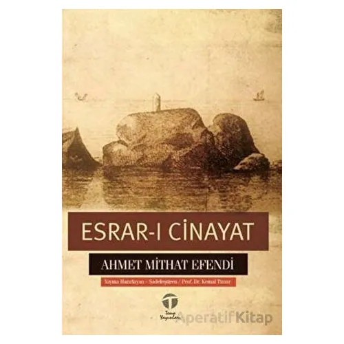 Esrar-ı Cinayat - Ahmet Mithat Efendi - Tema Yayınları