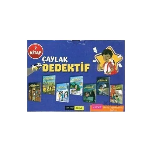 2. ve 3. Sınıflar için Çaylak Dedektif Seti - 7 Kitap Takım - Kolektif - Gendaş Çocuk
