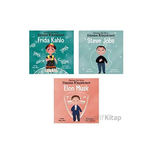 Dünyaya Yön Veren Dünün Küçükleri (3 Kitap Takım) - Mary Nhin - Güney Kitap