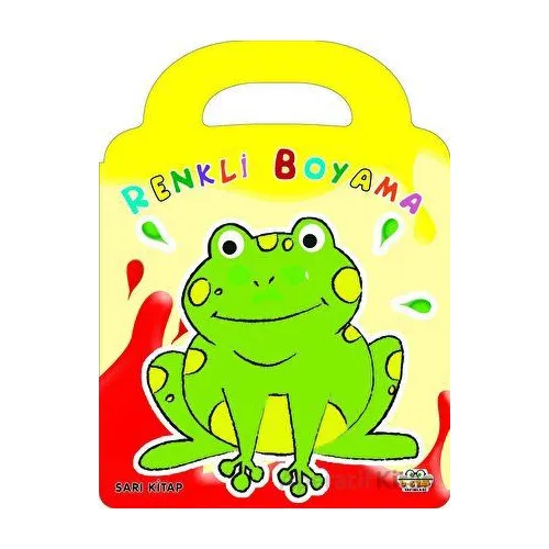 Sarı Kitap - Renkli Boyama - Kolektif - 0-6 Yaş Yayınları
