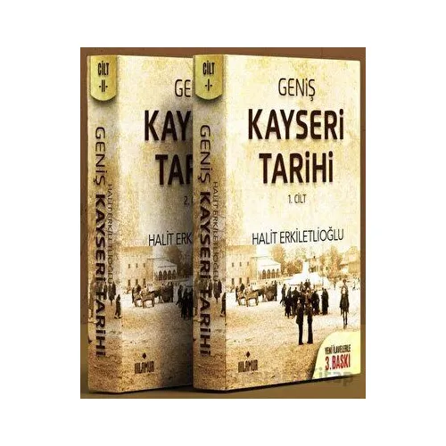 Geniş Kayseri Tarihi 2 Cilt Takım - Halit Erkiletlioğlu - Ihlamur