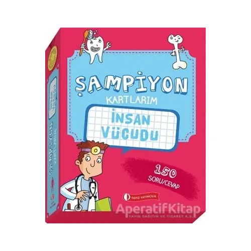 İnsan Vücudu - Şampiyon Kartlarım - Kolektif - ODTÜ Geliştirme Vakfı Yayıncılık