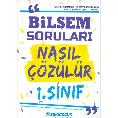 1.Sınıf Bilsem Soruları Nasıl Çözülür Zeki Çocuk Yayınları