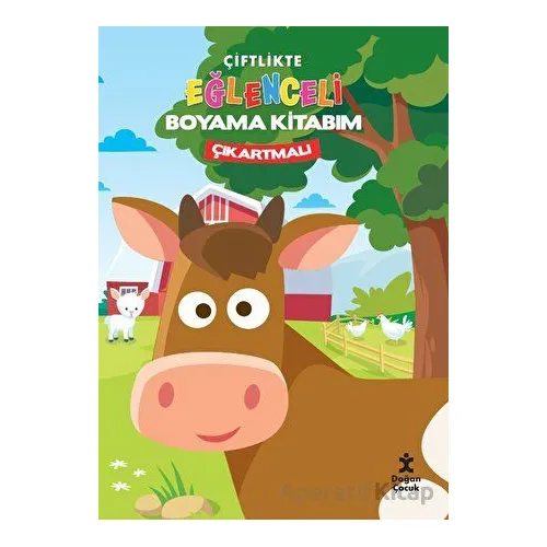 Çiftlikte Eğlenceli Boyama Kitabım - Kolektif - Doğan Çocuk
