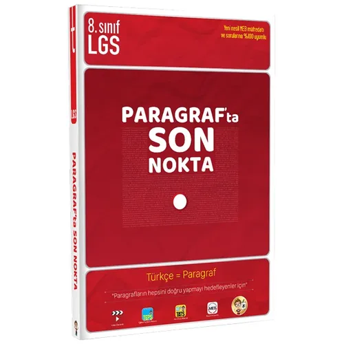 Tonguç Akademi 8. Sınıf LGS Paragrafta Son Nokta Soru Bankası
