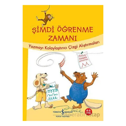 Şimdi Öğrenme Zamanı - Yazmayı Kolaylaştırıcı Çizgi Alıştırmaları