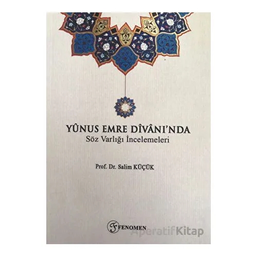 Yunus Emre Divanında Söz Varlığı İncelemeleri - Salim Küçük - Fenomen Yayıncılık