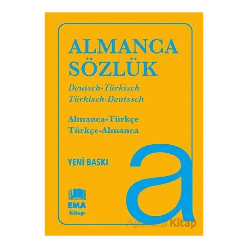 Almanca Sözlük - Dilara Dikmetaş - Ema Kitap