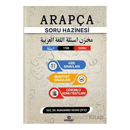 Arapça Soru Hazinesi - Muhammed Hüsnü Çiftçi - Ensar Neşriyat