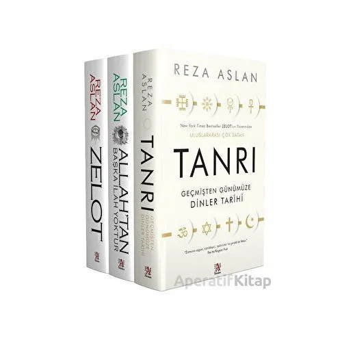 Reza Aslan Seti (3 Kitap) - Reza Aslan - Panama Yayıncılık