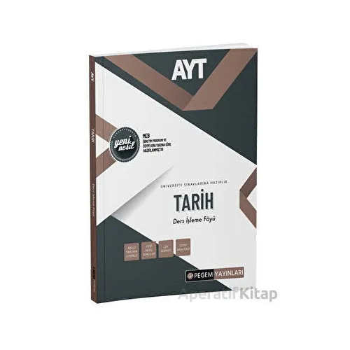 AYT Tarih Ders İşleme Föyü - Kolektif - Pegem Akademi Yayıncılık