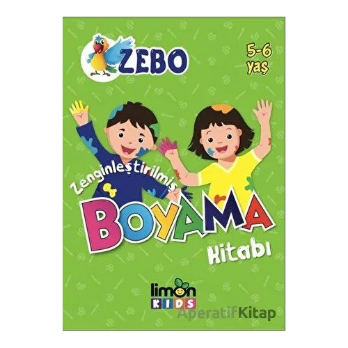 5 - 6 Yaş Zenginleştirilmiş Boyama Kitabı - Kolektif - limonKIDS