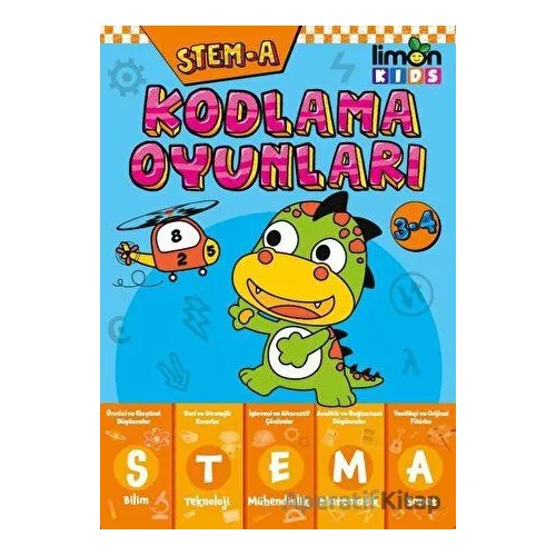 STEM-A 3-4 Yaş Kodlama Oyunları - Kolektif - limonKIDS