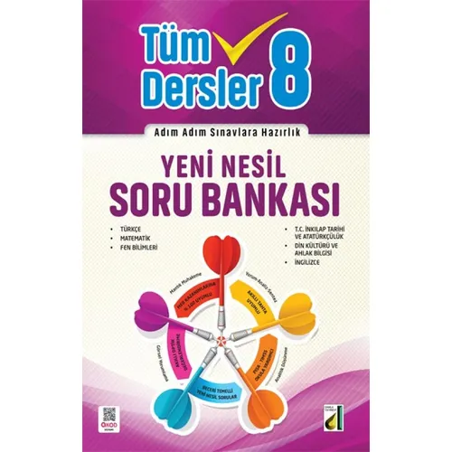 Damla 8. Sınıf Yeni Nesil Tüm Dersler Soru Bankası