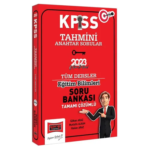 Yargı 2023 KPSS Eğitim Bilimleri Tüm Dersler Tamamı Çözümlü Tahmini Anahtar Sorular
