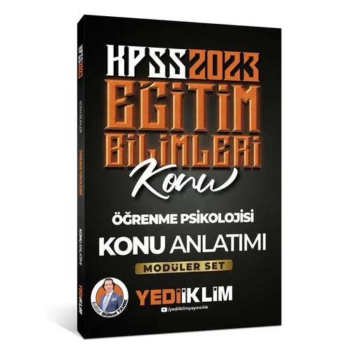 Yediiklim 2023 KPSS Eğitim Bilimleri Öğrenme Psikolojisi Konu Anlatımı