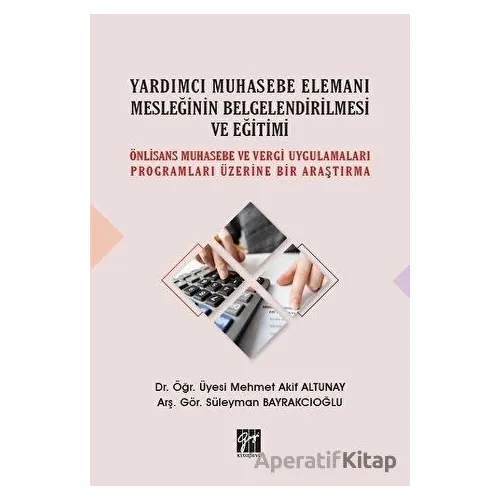 Yardımcı Muhasebe Elemanı Mesleğinin Belgelendirilmesi ve Eğitimi