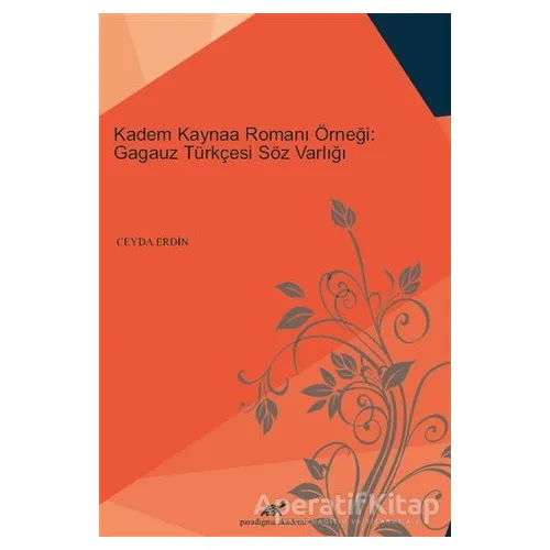Kadem Kaynaa Romanı Örneği: Gagauz Türkçesi Söz Varlığı - Ceyda Erdin - Paradigma Akademi Yayınları