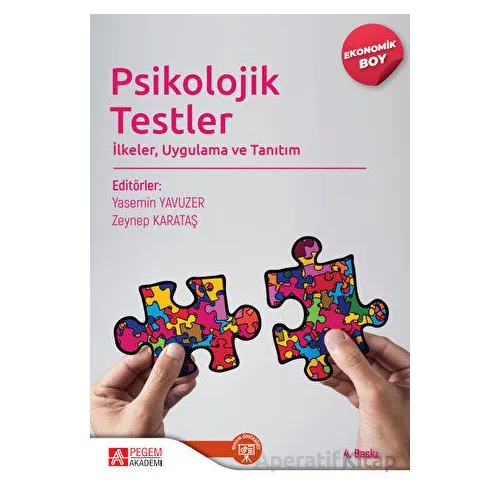 Psikolojik Testler - Yasemin Yavuzer - Pegem Akademi Yayıncılık