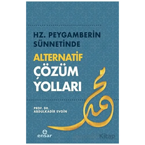 Hz. Peygamberin Sünnetinde Alternatif Çözüm Yolları - Abdulkadir Evgin - Ensar Neşriyat
