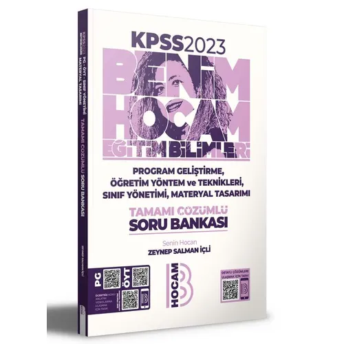 Benim Hocam 2023 KPSS Eğitim Bilimleri Tamamı Çözümlü Soru