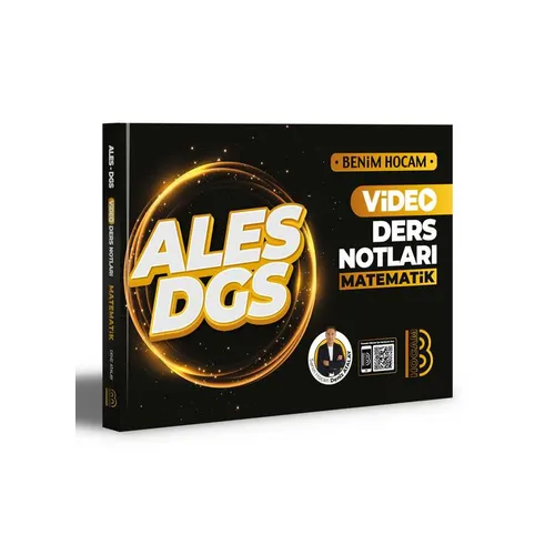 Benim Hocam 2023 ALES DGS Matematik Video Ders Notları