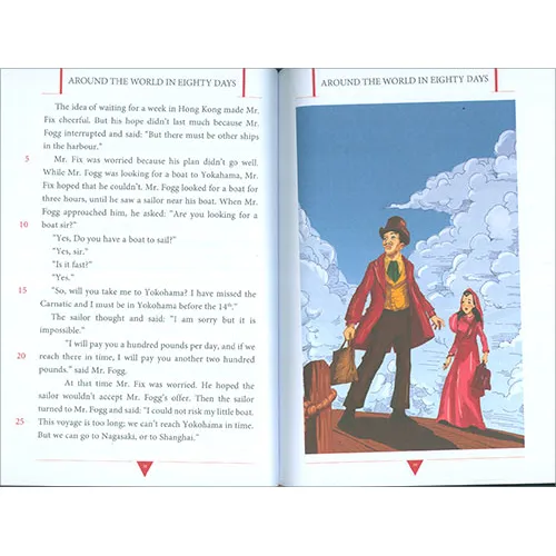 Around The World In 80 Days - Jules Verne - D Publishing Yayınları