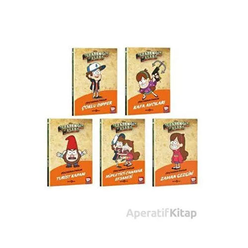 Disney Esrarengiz Kasaba Gizem Kulübü Seti 5 Kitap - Kolektif - Beta Kids