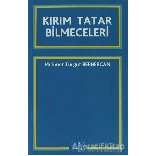 Kırım Tatar Bilmeceleri - Mehmet Turgut Berbercan - Derin Yayınları