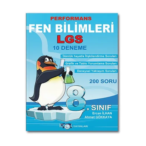 İdol 8. Sınıf Performans Fen Bilimleri LGS 10 Deneme