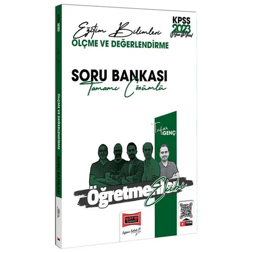 Yargı 2023 KPSS Eğitim Bilimleri Öğretmenler Ekibi Çözümlü Ölçme ve Değerlendirme Soru Bankası