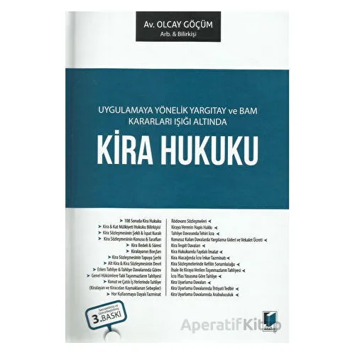 Uygulamaya Yönelik Yargıtay ve BAM Kararları Işığı Altında Kira Hukuku