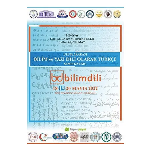 Uluslararası Bilim ve Yazı Dili Olarak Türkçe Sempozyumu - Kolektif - Hiperlink Yayınları