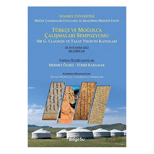 Türkçe Ve Moğolca Çalışmaları Sempozyumu - Kolektif - BilgeSu Yayıncılık
