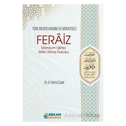 Feraiz Manzum (Şiirle) - Kolektif - Erkam Yayınları