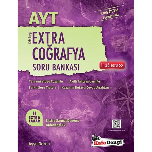 Kafadengi AYT Coğrafya Extra Soru Bankası