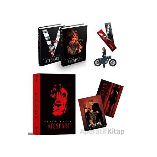 Ateşpare Serisi Set (2 Kitap) - Ceren Melek - Ephesus Yayınları
