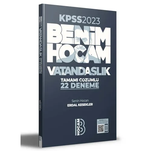 Benim Hocam 2023 KPSS Vatandaşlık Tamamı Çözümlü 22 Deneme