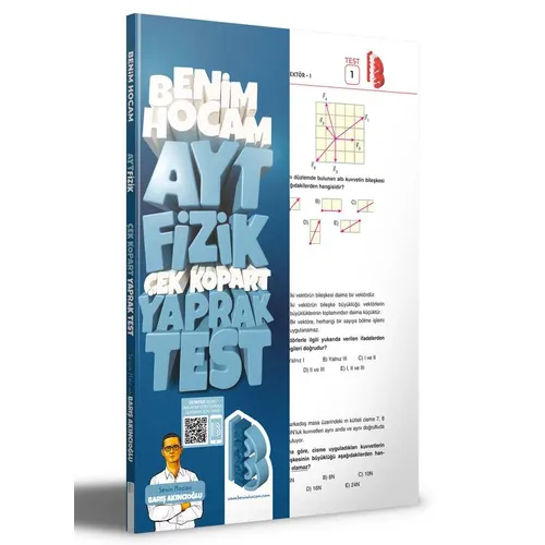 Benim Hocam 2023 AYT Fizik Çek Kopar Yaprak Test