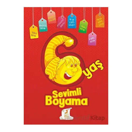 Sevimli Boyama 6 Yaş - Kolektif - Ren Çocuk