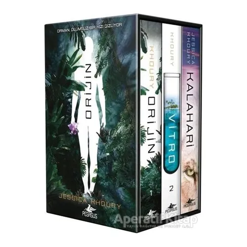 Orijin Serisi Kutulu Özel Set (3 Kitap) - Jessica Khoury - Pegasus Yayınları