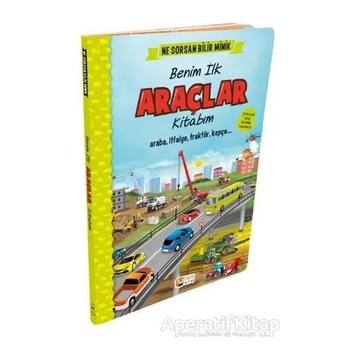 İngilizce Destekli İlk Büyük Araçlar Kitabım - Kolektif - Sincap Kitap