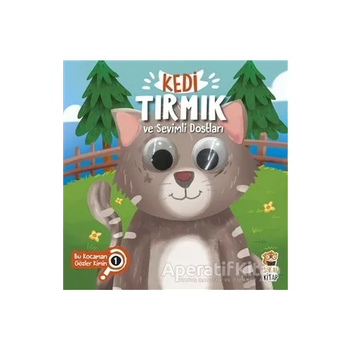 Kedi Tırmık ve Sevimli Dostları - Bu Kocaman Gözler Kimin? 1 - Asiye Aslı Aslaner - Sincap Kitap