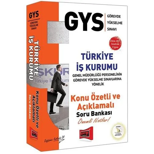 Yargı GYS Türkiye İş Kurumu Konu Özetli Açıklamalı Soru Bankası