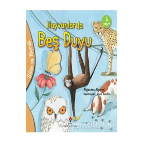 Hayvanlarda Beş Duyu - Bilim ve Merak - Alejandro Algarra - TÜBİTAK Yayınları