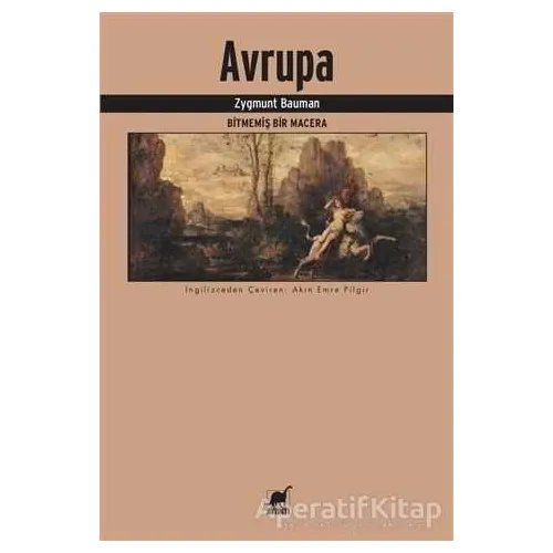 Avrupa - Zygmunt Bauman - Ayrıntı Yayınları