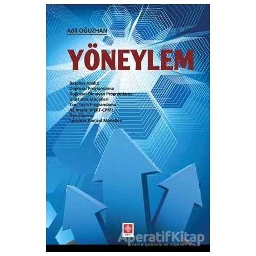 Yöneylem - Adil Oğuzhan - Ekin Basım Yayın - Akademik Kitaplar