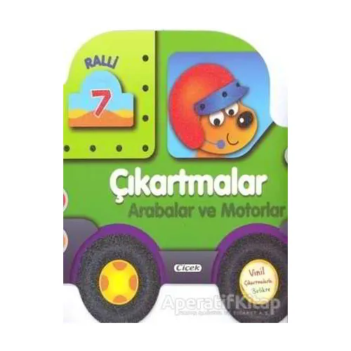 Çıkartmalar - Arabalar ve Motorlar - Kolektif - Çiçek Yayıncılık