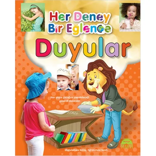 Her Deney Bir Eğlence - Duyular - Kolektif - Martı Çocuk Yayınları