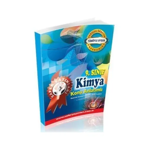 Zafer 9.Sınıf Kimya Konu Anlatımlı